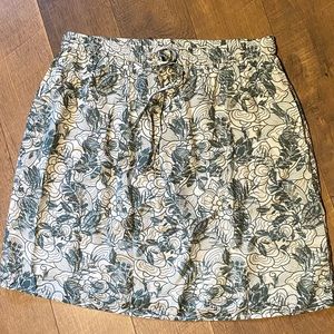 Floral skirt with pockets, Greer Drawstring Skirt